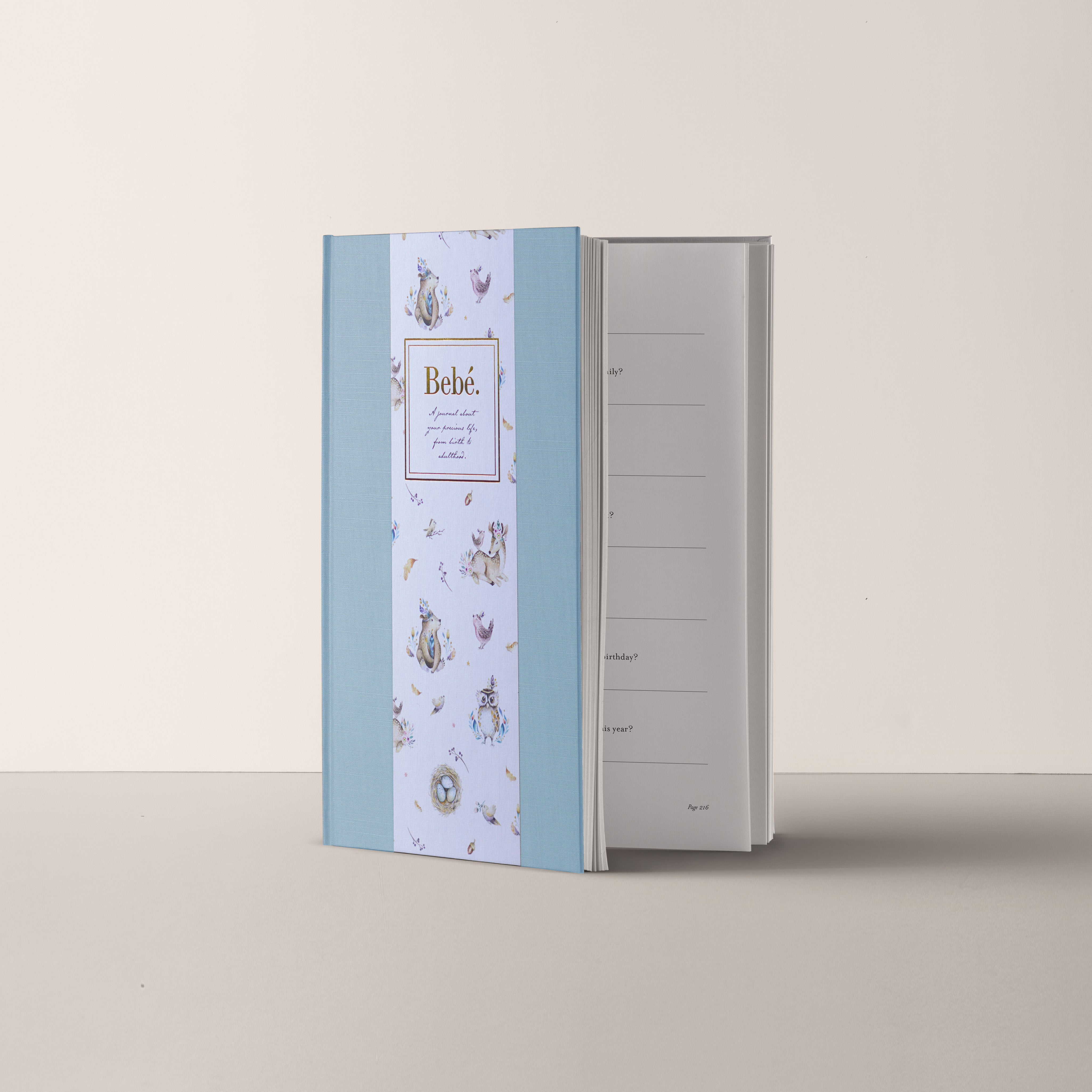 Bebé Baby Book With Keepsake Box And Pen