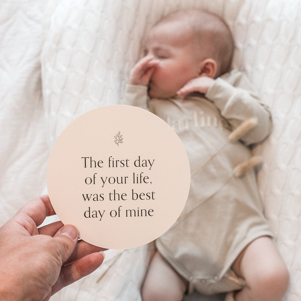 Baby Milestone Cards