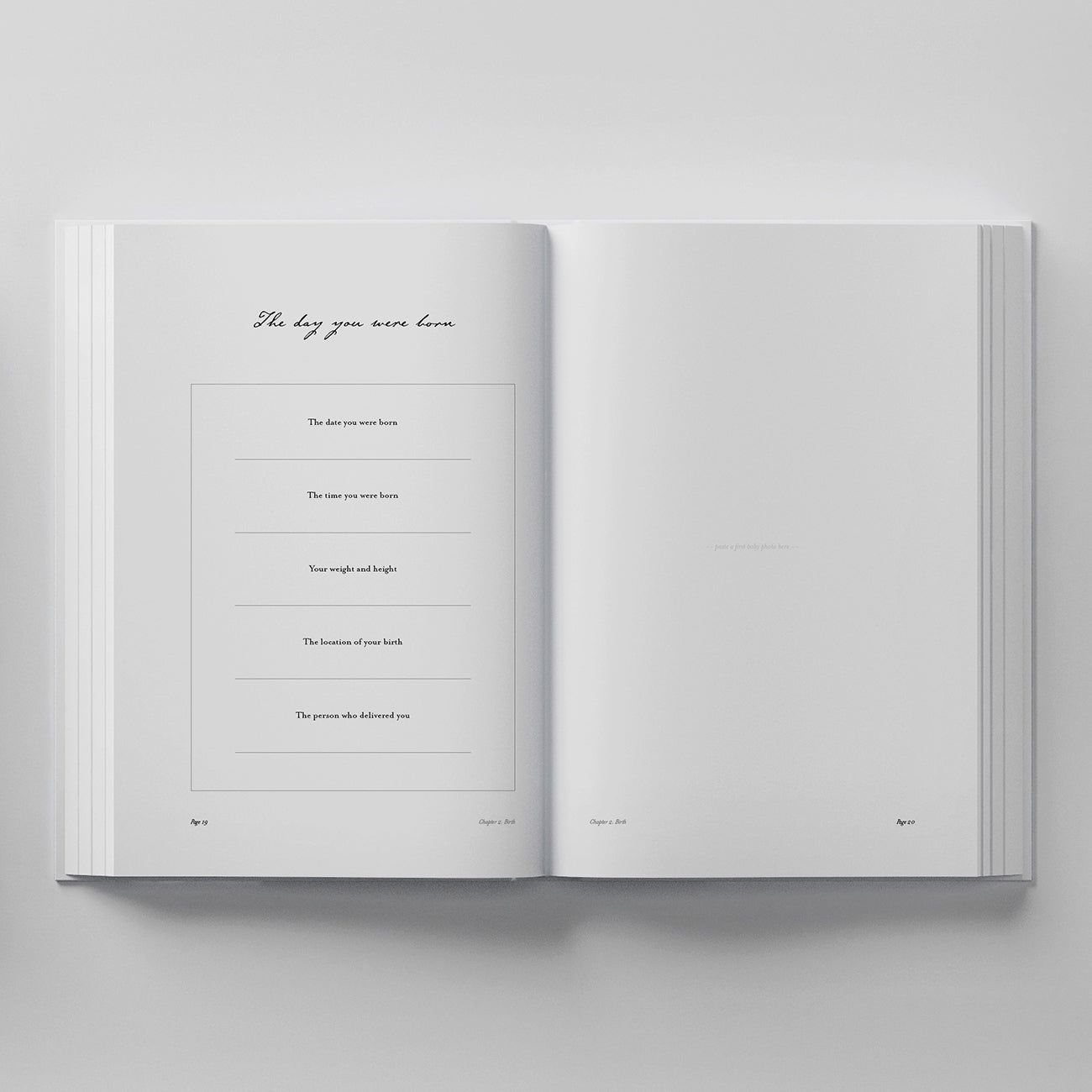 Truly Amor Bebè book my pregnancy