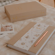 Bebé Baby Book With Keepsake Box And Pen