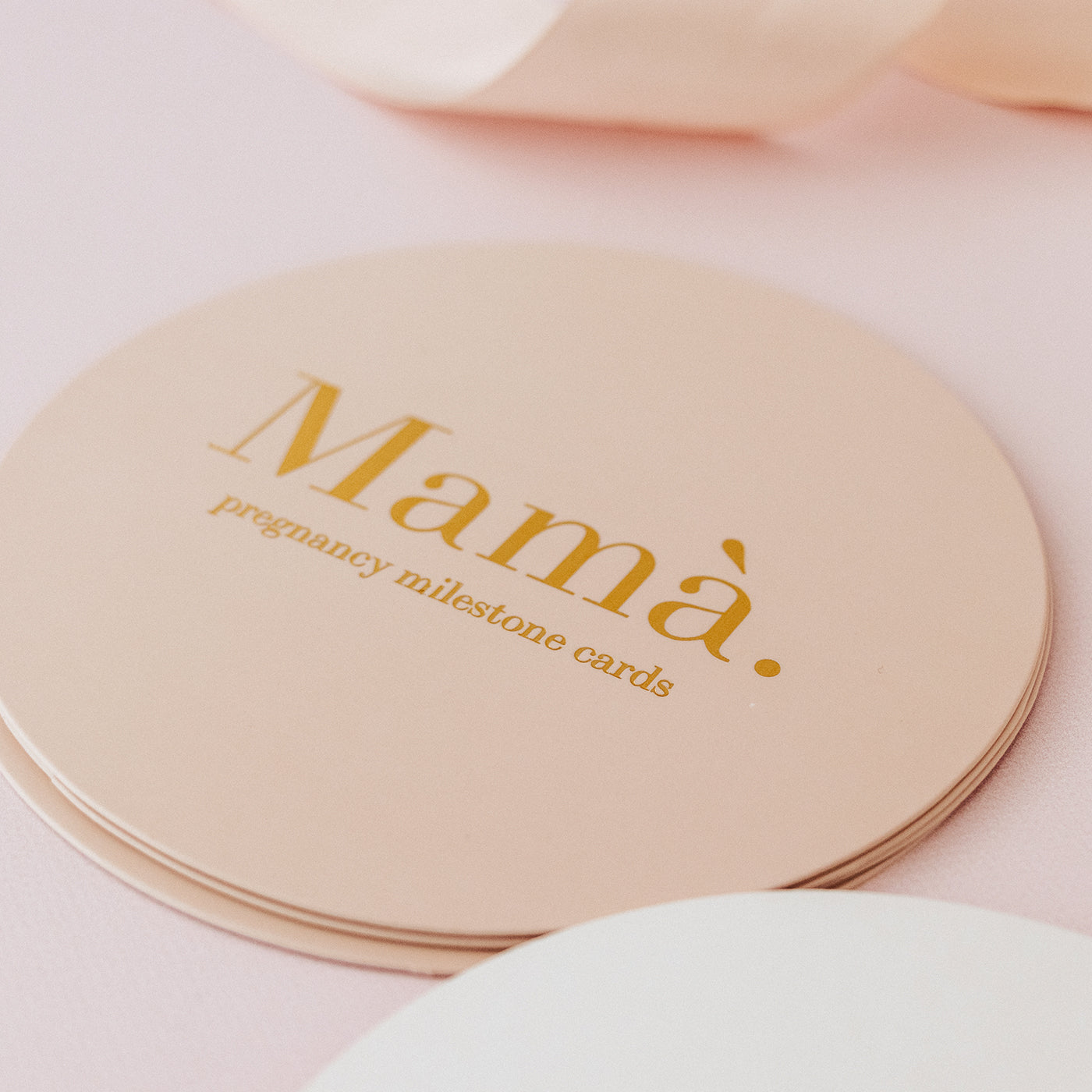 Pretty Milestone Cards 
